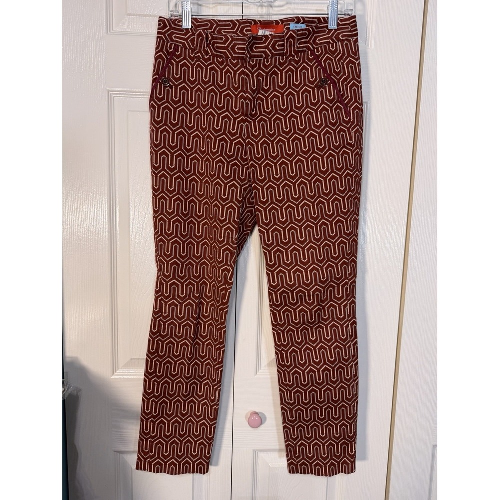 Cartonnier Anthropology Women's Charlie Trouser Rust Size 6
